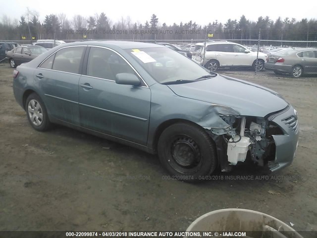 4T1BE46K89U872602 - 2009 TOYOTA CAMRY SE/LE/XLE GREEN photo 1