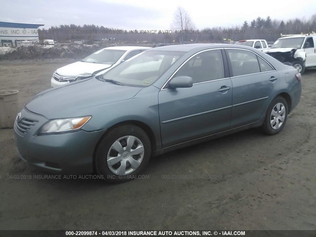 4T1BE46K89U872602 - 2009 TOYOTA CAMRY SE/LE/XLE GREEN photo 2