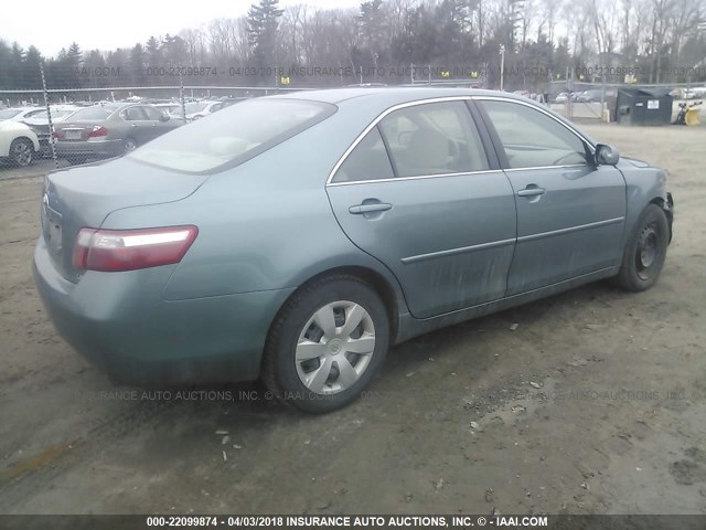 4T1BE46K89U872602 - 2009 TOYOTA CAMRY SE/LE/XLE GREEN photo 4