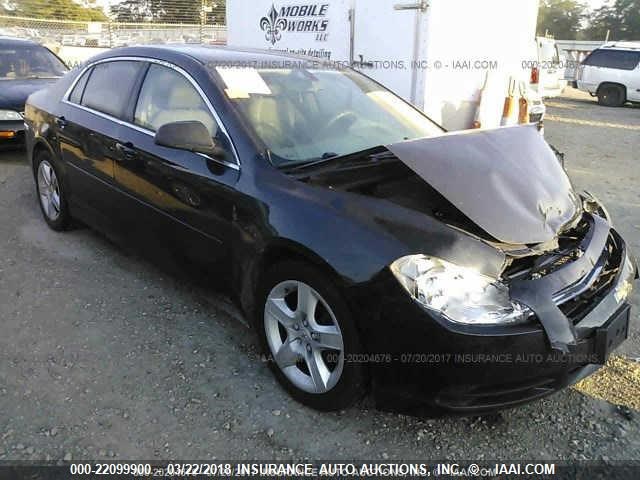 1G1ZB5E06CF186029 - 2012 CHEVROLET MALIBU LS 黑色 照片 1