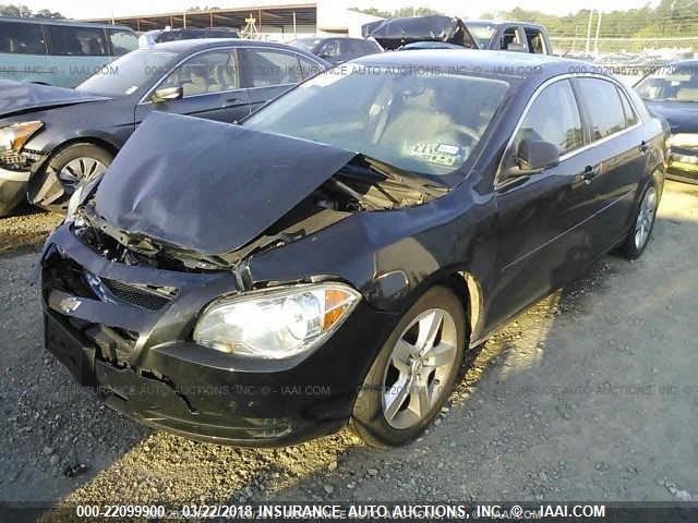 1G1ZB5E06CF186029 - 2012 CHEVROLET MALIBU LS 黑色 照片 2