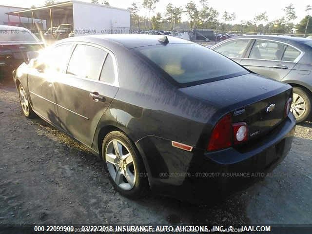 1G1ZB5E06CF186029 - 2012 CHEVROLET MALIBU LS 黑色 照片 3