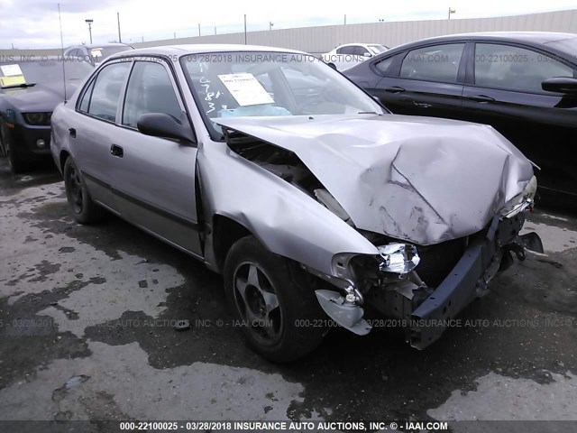 1Y1SK5289WZ443945 - 1998 CHEVROLET GEO PRIZM LSI TAN photo 1