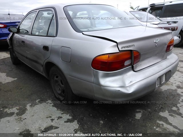 1Y1SK5289WZ443945 - 1998 CHEVROLET GEO PRIZM LSI TAN photo 3