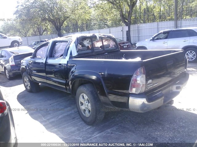 3TMJU4GN4DM151718 - 2013 TOYOTA TACOMA DOUBLE CAB PRERUNNER BLACK photo 3