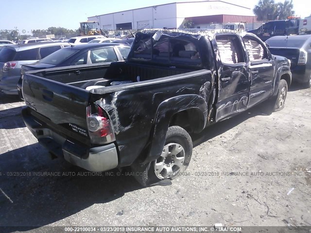 3TMJU4GN4DM151718 - 2013 TOYOTA TACOMA DOUBLE CAB PRERUNNER BLACK photo 4