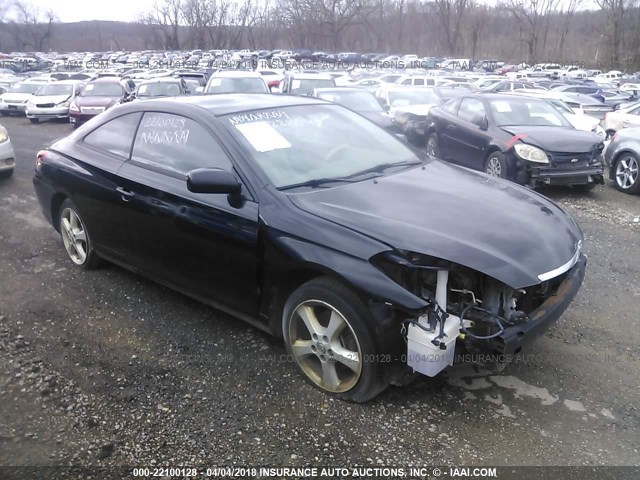 4T1CA30P04U004293 - 2004 TOYOTA CAMRY SOLARA SE/SLE შავი ფოტო 1