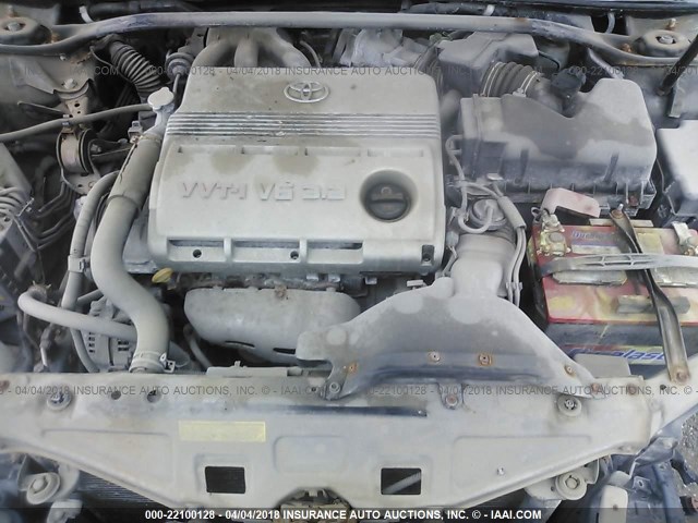 4T1CA30P04U004293 - 2004 TOYOTA CAMRY SOLARA SE/SLE შავი ფოტო 10