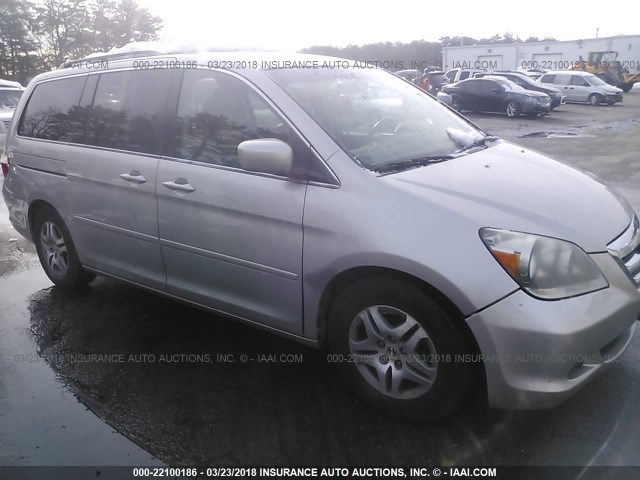 5FNRL38776B439613 - 2006 HONDA ODYSSEY EXL ვერცხლისფერი ფოტო 1