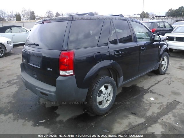 5GZCZ43D25S801726 - 2005 SATURN VUE 黑色 照片 4
