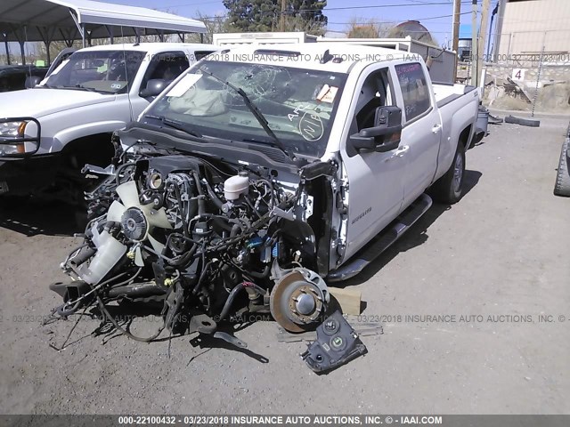 1GC4KZCGXGF264987 - 2016 CHEVROLET SILVERADO K3500 LT WHITE photo 2