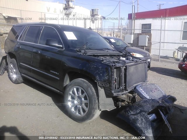 1GKS2CKJ7GR303877 - 2016 GMC YUKON DENALI BLACK photo 1