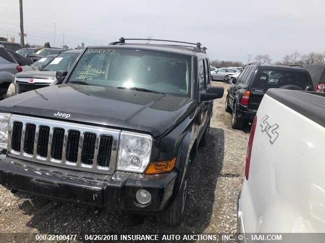 1J8HG48K78C155403 - 2008 JEEP COMMANDER SPORT შავი ფოტო 2