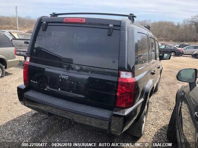 1J8HG48K78C155403 - 2008 JEEP COMMANDER SPORT შავი ფოტო 4
