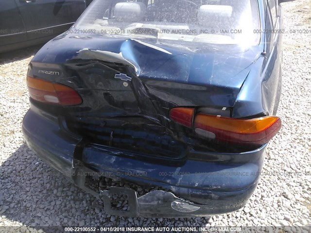 1Y1SK52892Z411202 - 2002 CHEVROLET GEO PRIZM LSI 蓝色 照片 6