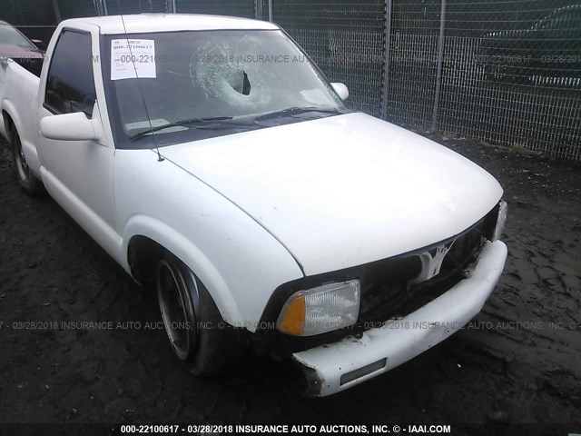 1GCCS14W3SK188189 - 1995 CHEVROLET S TRUCK S10 WHITE photo 6