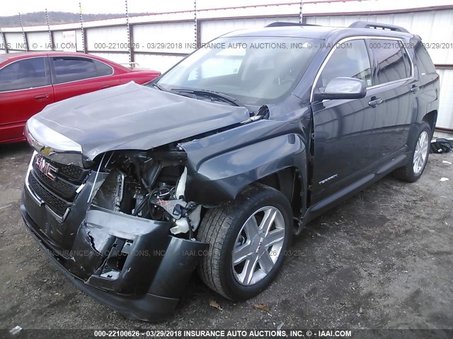 2CTFLTE50B6376686 - 2011 GMC TERRAIN SLE GRAY photo 2