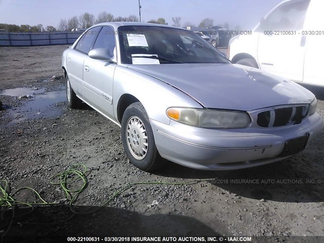 2G4WY55J911217887 - 2001 BUICK CENTURY LIMITED SILVER photo 1