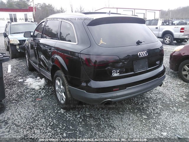 WA1LGAFE6ED005957 - 2014 AUDI Q7 PREMIUM PLUS BLACK photo 3