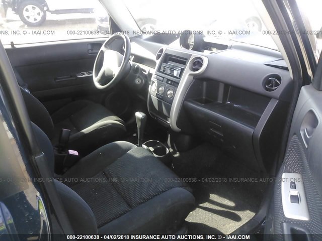 JTLKT324340143309 - 2004 TOYOTA SCION XB ლურჯი ფოტო 5