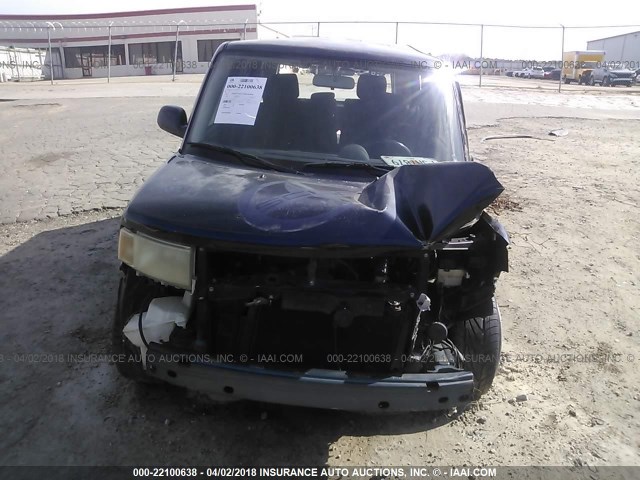 JTLKT324340143309 - 2004 TOYOTA SCION XB ლურჯი ფოტო 6