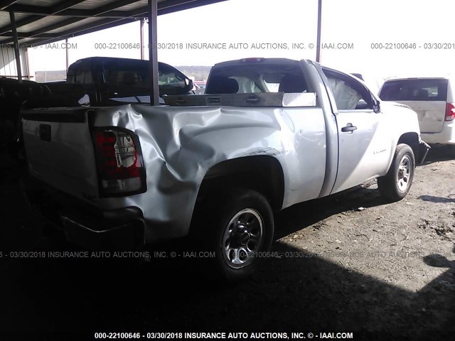 1GTN1TEXXDZ362462 - 2013 GMC SIERRA C1500 GRAY photo 4