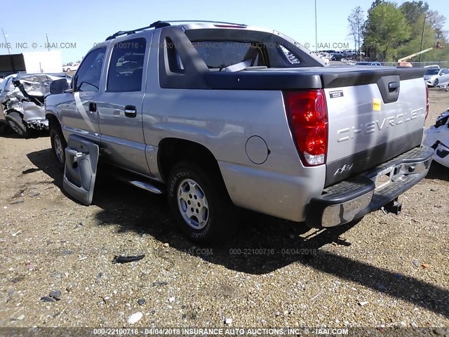 3GNEC12Z45G207175 - 2005 CHEVROLET AVALANCHE C1500 TAN photo 3