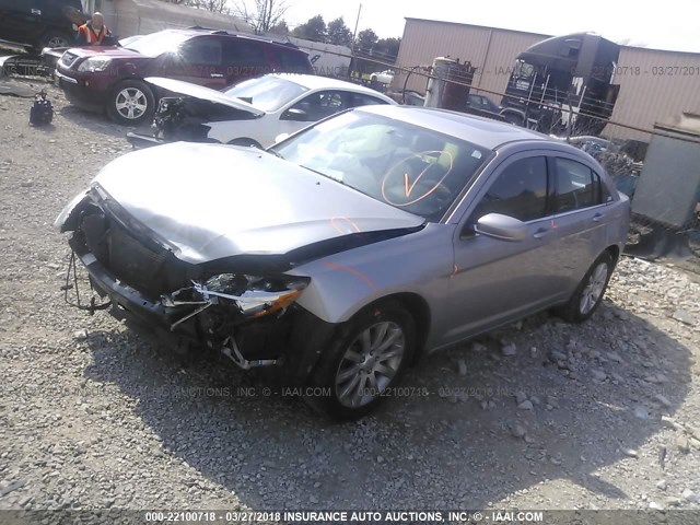 1C3CCBBB3DN513240 - 2013 CHRYSLER 200 TOURING BLUE photo 2