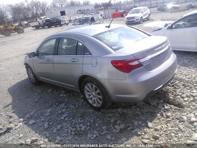 1C3CCBBB3DN513240 - 2013 CHRYSLER 200 TOURING BLUE photo 3