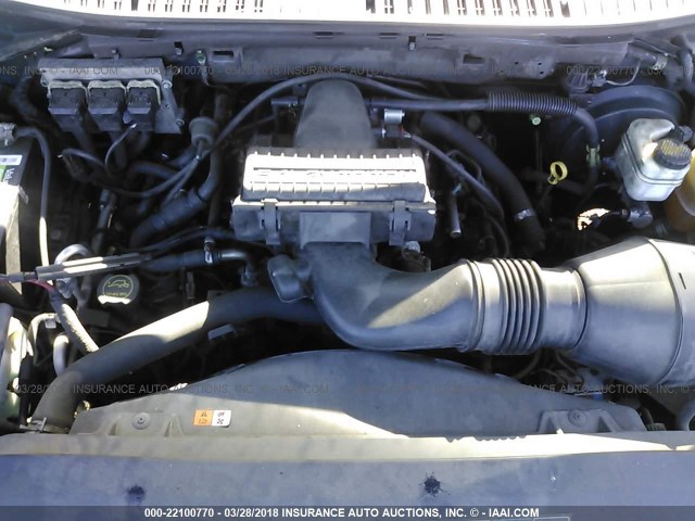 1FMPU15515LA84229 - 2005 FORD EXPEDITION XLT Blau Foto 10