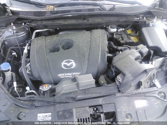 JM3KE2BE5E0402710 - 2014 MAZDA CX-5 SPORT GRAY photo 10