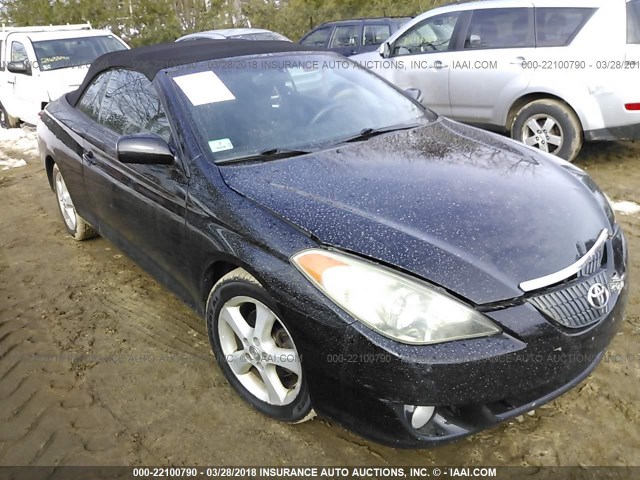 4T1FA38P86U086357 - 2006 TOYOTA CAMRY SOLARA SE/SLE შავი ფოტო 1