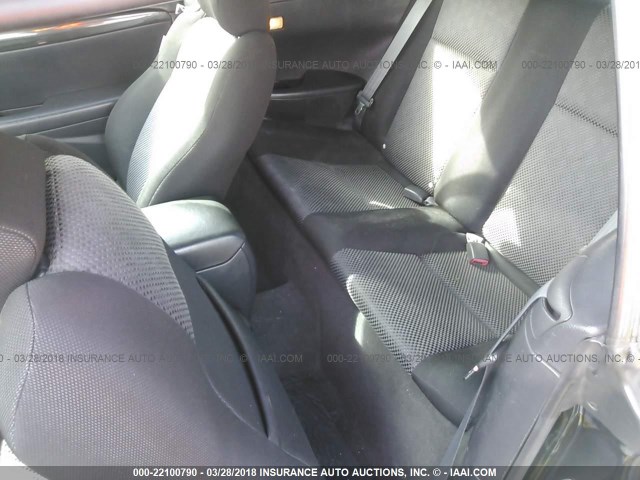 4T1FA38P86U086357 - 2006 TOYOTA CAMRY SOLARA SE/SLE შავი ფოტო 8