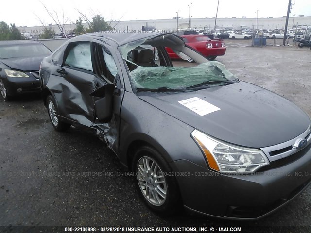 1FAHP35NX9W151190 - 2009 FORD FOCUS SE ნაცრისფერი ფოტო 6