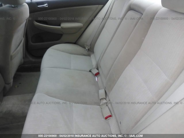 1HGCM564X5A109030 - 2005 HONDA ACCORD LX BLACK photo 8