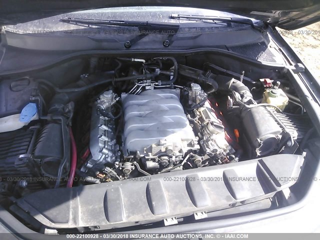 WA1BV74L87D063755 - 2007 AUDI Q7 4.2 QUATTRO PREMIUM GRAY photo 10