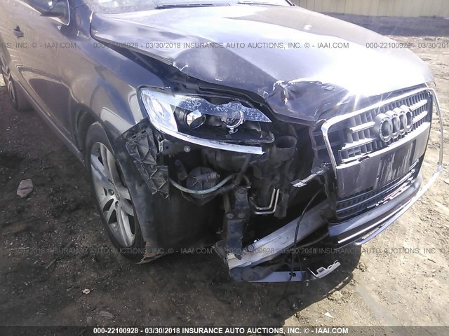 WA1BV74L87D063755 - 2007 AUDI Q7 4.2 QUATTRO PREMIUM GRAY photo 6