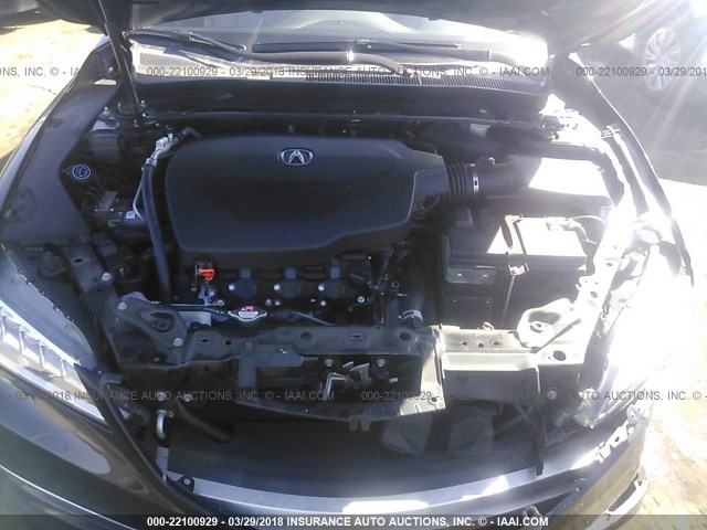 19UUB2F5XGA008719 - 2016 ACURA TLX TECH BLACK photo 10
