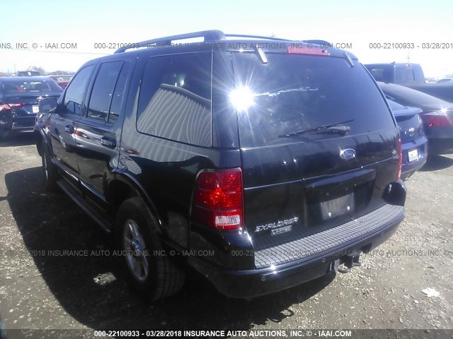 1FMDU75WX2ZC82928 - 2002 FORD EXPLORER LIMITED 黑色 照片 3