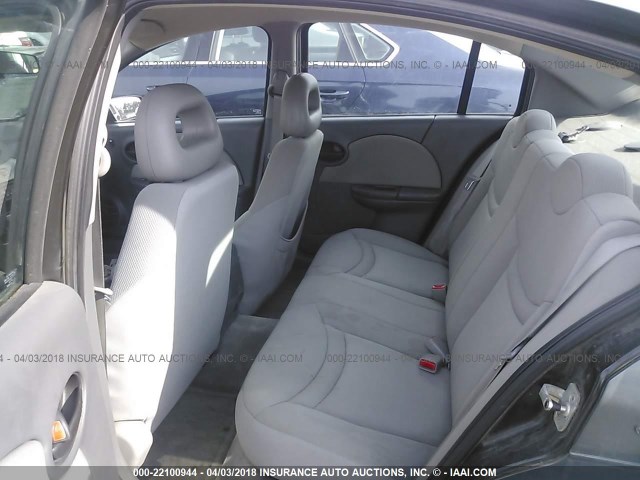 1G8AJ52F14Z188720 - 2004 SATURN ION LEVEL 2 GRAY photo 8