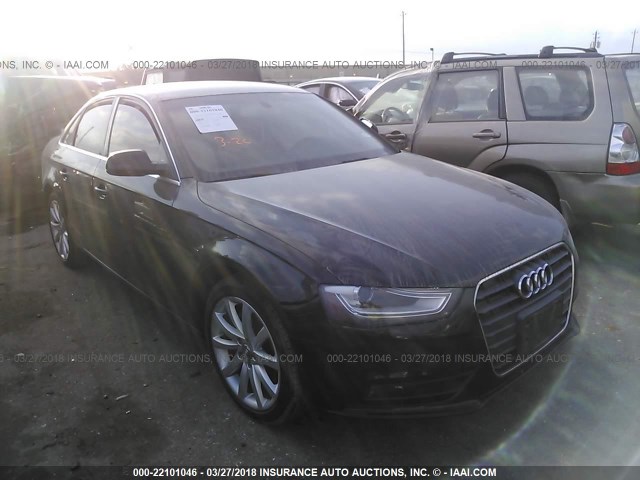 WAUEFAFL7DA131581 - 2013 AUDI A4 PREMIUM PLUS BLACK photo 1