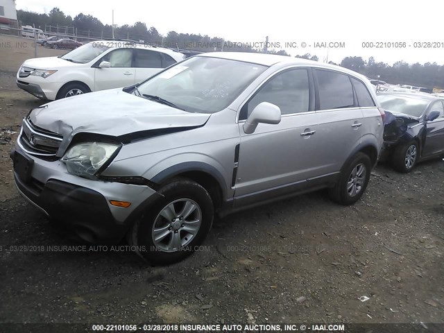 3GSCL33P48S650425 - 2008 SATURN VUE XE GRAY photo 2
