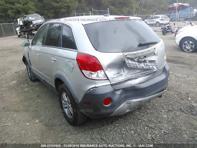 3GSCL33P48S650425 - 2008 SATURN VUE XE GRAY photo 3