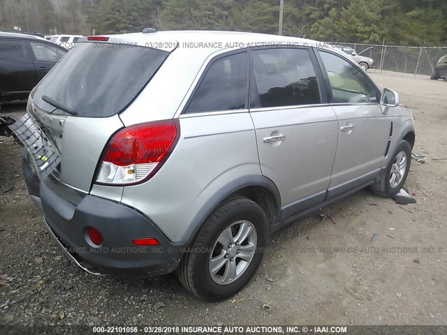 3GSCL33P48S650425 - 2008 SATURN VUE XE GRAY photo 4