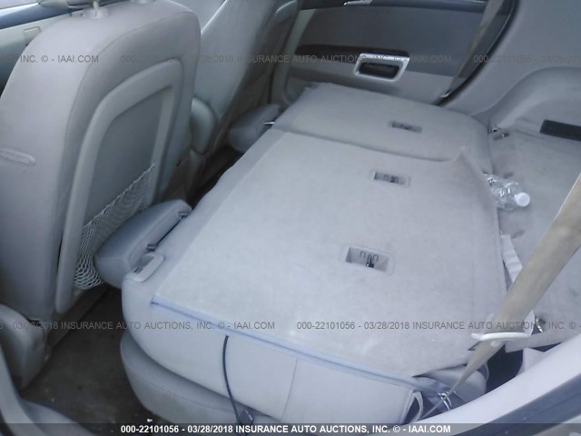 3GSCL33P48S650425 - 2008 SATURN VUE XE GRAY photo 8