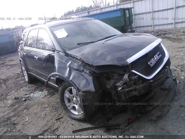 1GKER33737J126383 - 2007 GMC ACADIA SLT-2 BLACK photo 1