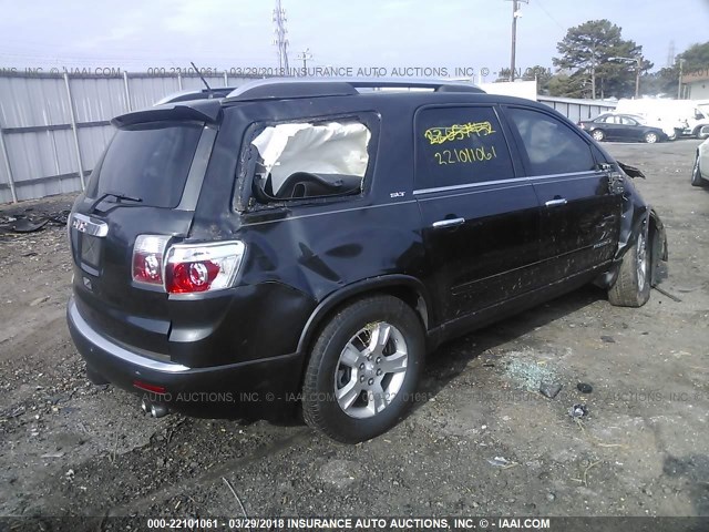 1GKER33737J126383 - 2007 GMC ACADIA SLT-2 BLACK photo 4