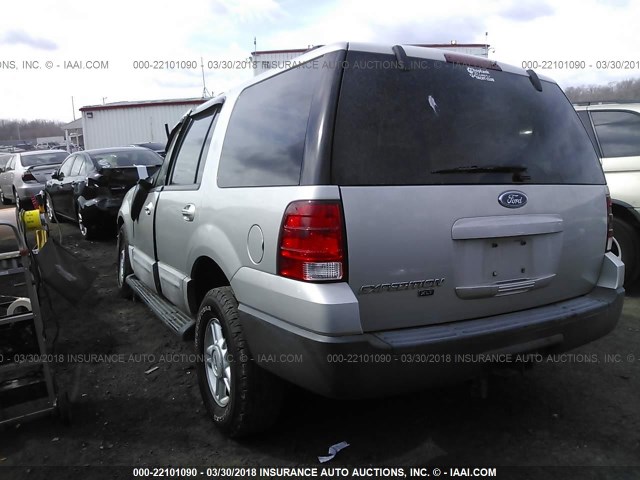 1FMPU16W74LA79509 - 2004 FORD EXPEDITION XLT GRAY photo 3