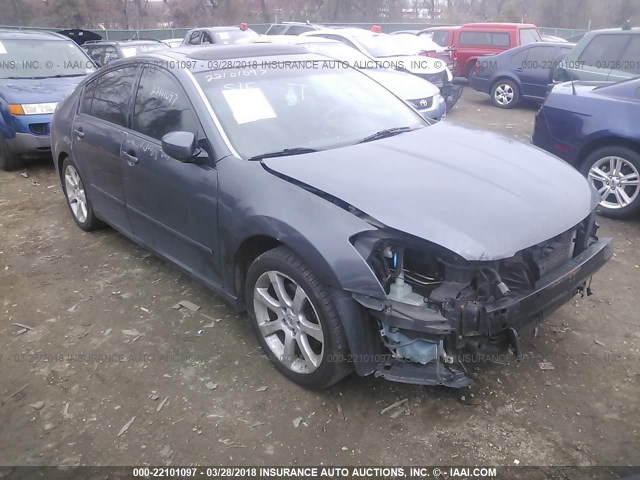 1N4BA41E57C866038 - 2007 NISSAN MAXIMA SE/SL GRAY photo 1