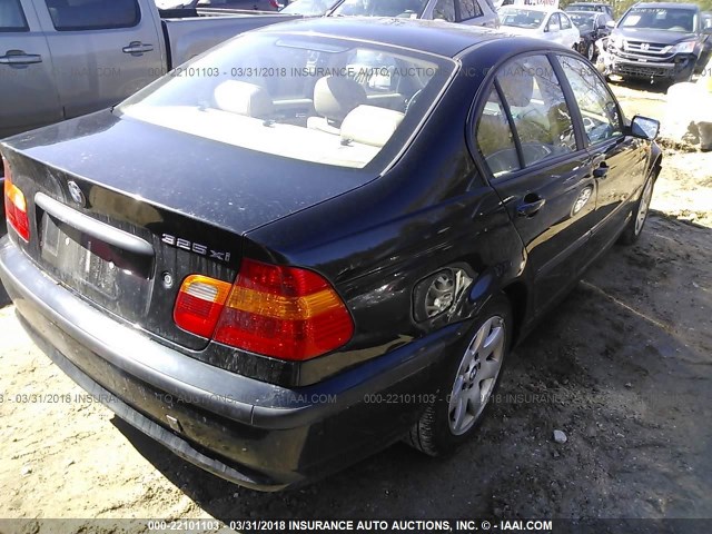 WBAEU33402PF67703 - 2002 BMW 325 XI BLACK photo 4